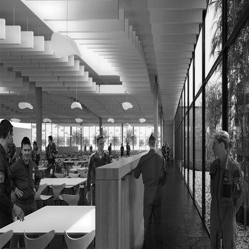 Construction d’un mess unique 