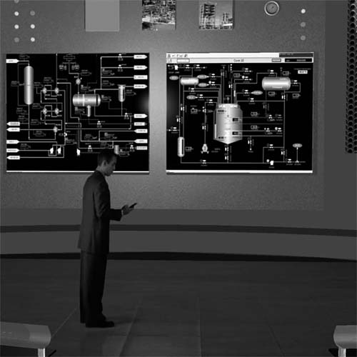 Salle de contrôle Raffinerie Algérie